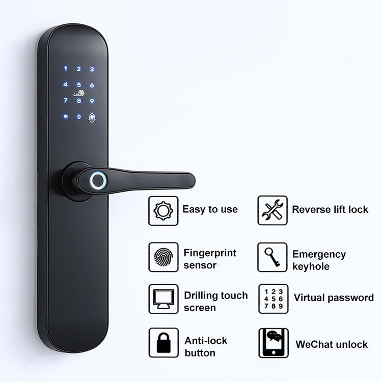 S011M Multi-functional Automatic Fingerprint Lock Hotel Apartment Intelligent Electronic Swipe Password Lock S011M Multi-functional Automatic Fingerprint Lock Hotel Apartment Intelligent Electronic Swipe Password Lock